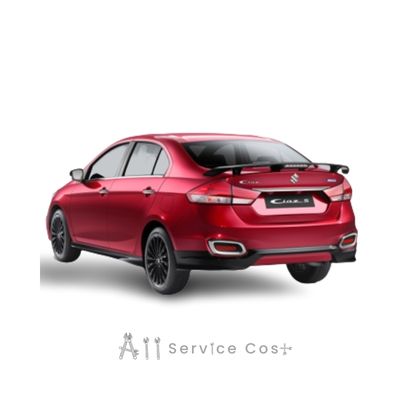 Maruti Ciaz Service charge list for 2023 allservicecost.com