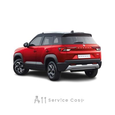 Maruti Brezza Service charge list for 2023 allservicecost.com