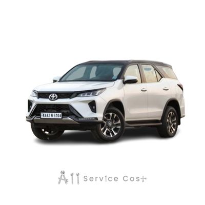 Toyota Fortuner Legender Service Cost & Maintenance Schedule allservicecost.com