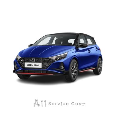 Hyundai i20 N Line Service Cost & Maintenance Schedule allservicecost.com