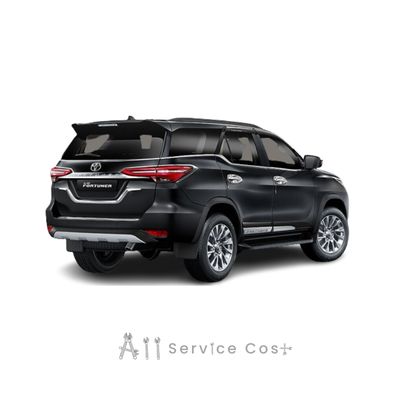 Toyota Fortuner Service Cost & Maintenance Schedule allservicecost.com