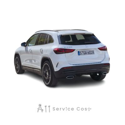 Mercedes GLA Service Cost & Maintenance Schedule allservicecost.com