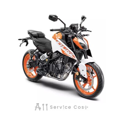 KTM DUKE 250 Service Cost & Maintenance Schedule allservicecost.com