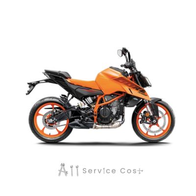 KTM Duke 390 Service Cost & Maintenance Schedule allservicecost.com