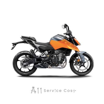 ktm duke service cost