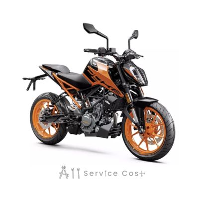 KTM Duke 200 Service Cost & Maintenance Schedule allservicecost.com